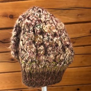 Mushroom Hat Hand knit by Bonnie